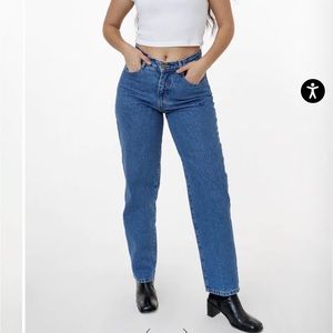 LA Apparel relaxed fit denim jean